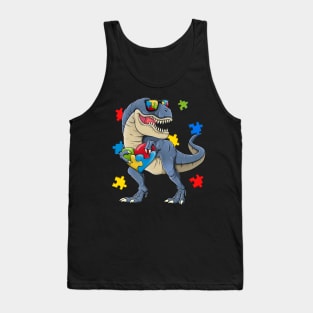 Dinosaur Autism Tank Top